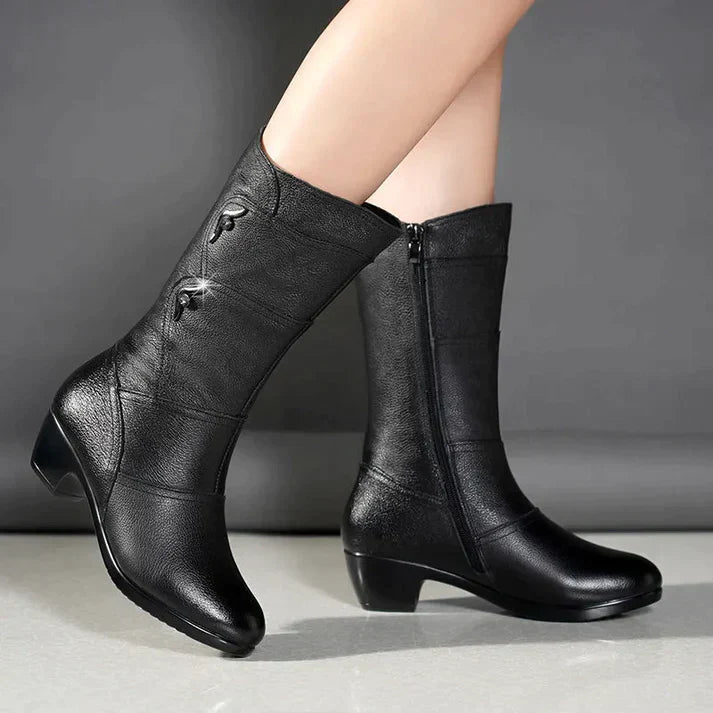 GR – Leather winter boots – Women 