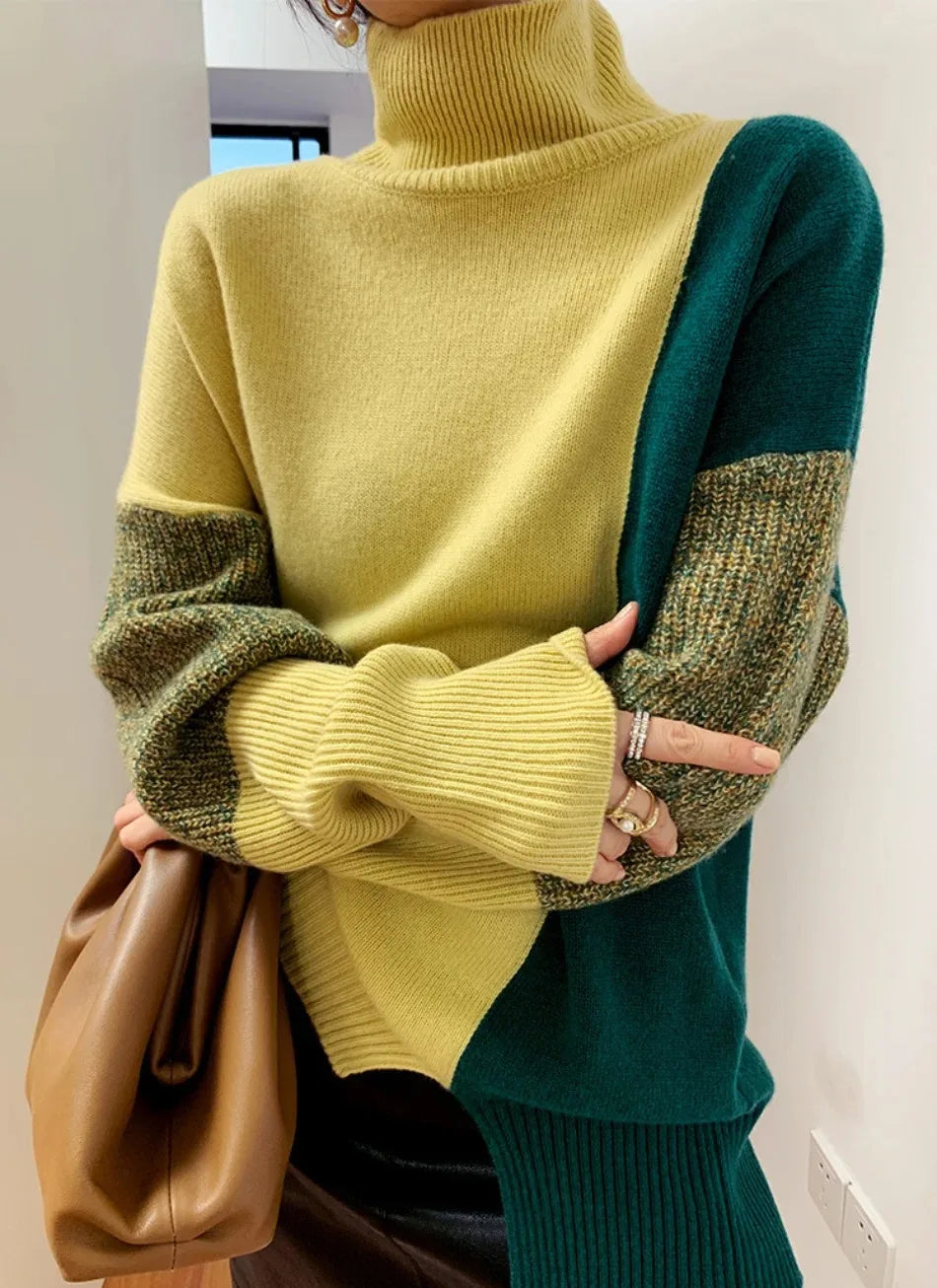 GR - Patchwork-Pullover