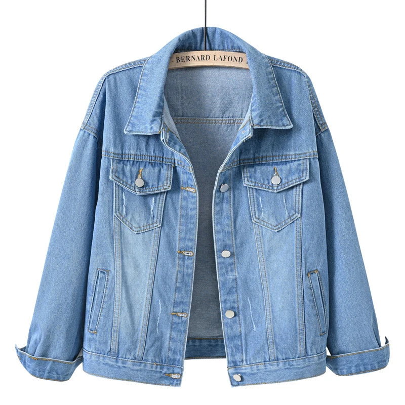 GR | Classic women's denim jacket in many colors
