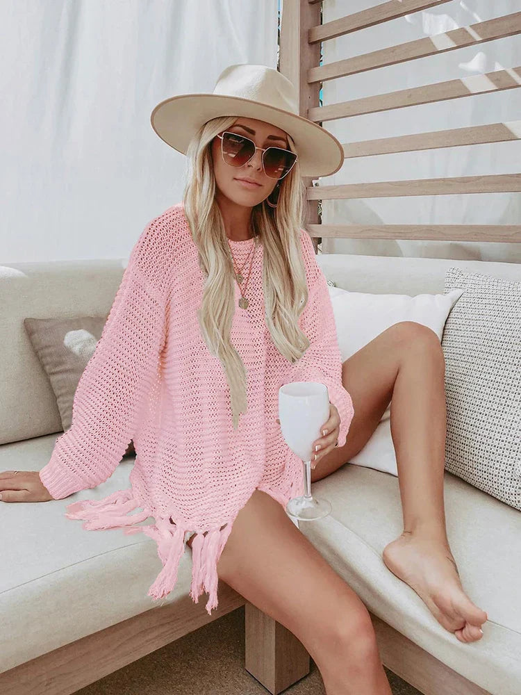 GR Boho Knit Summer Dresses