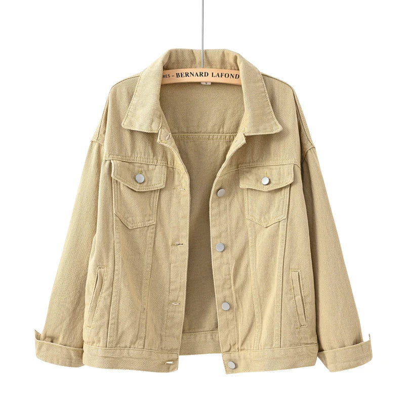 GR | Classic women's denim jacket in many colors