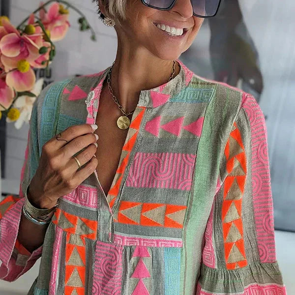 GR | Boho Chic Loose Fit Dress