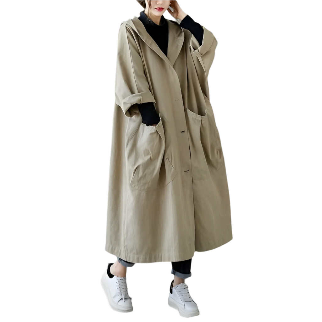 GR | Oversized Windbreaker with Pockets