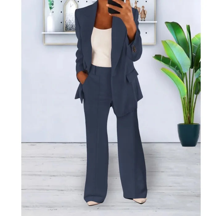 GR | Elegant trouser suit and jacket set for women