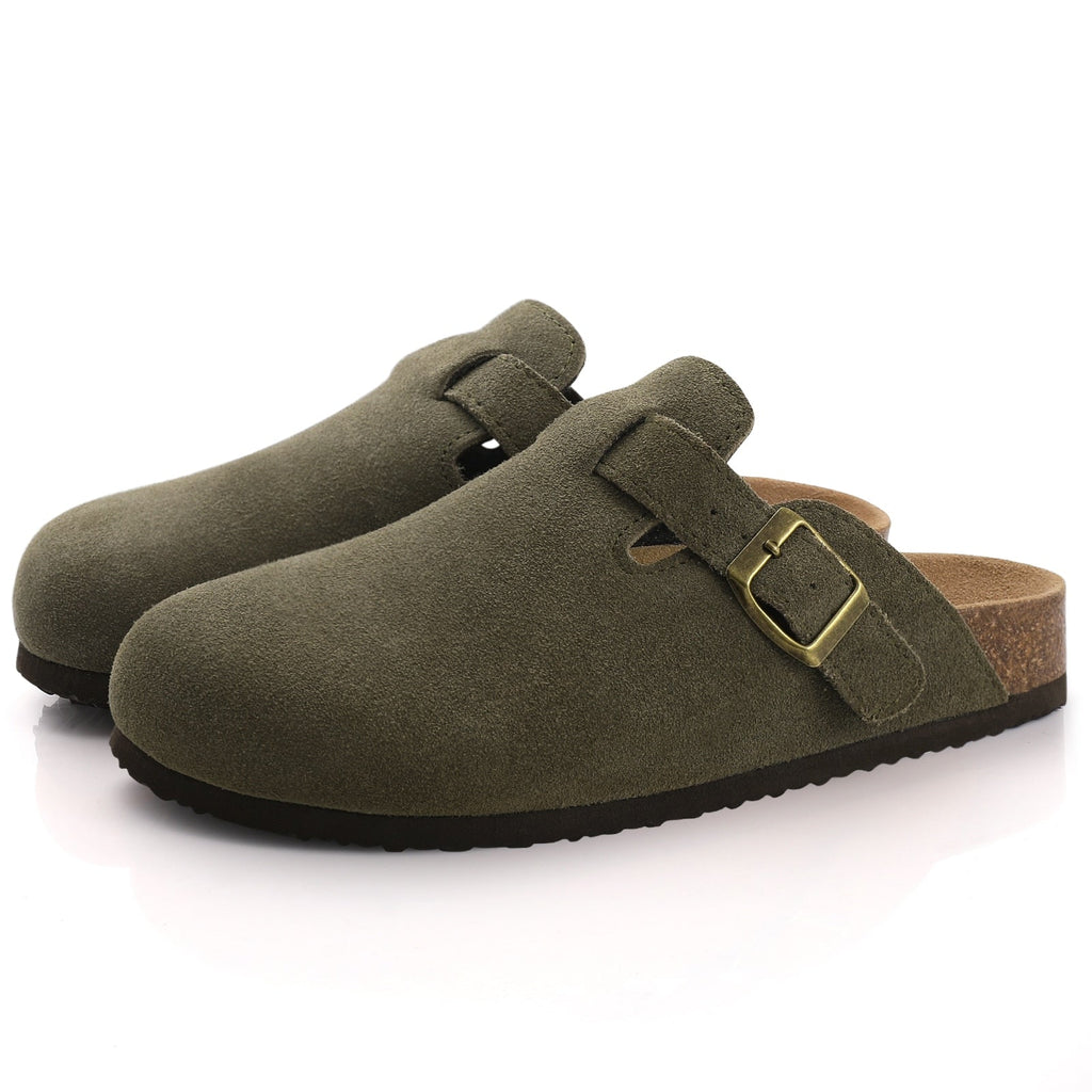 GR | Modern and stylish suede slippers for women