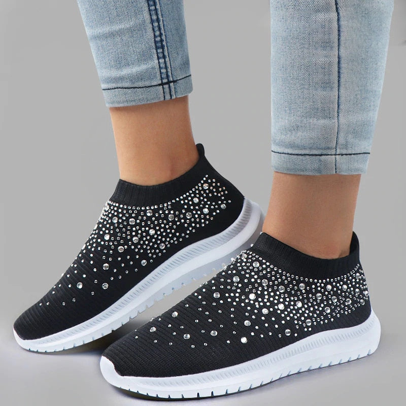 GR - Orthopedic glitter sneakers