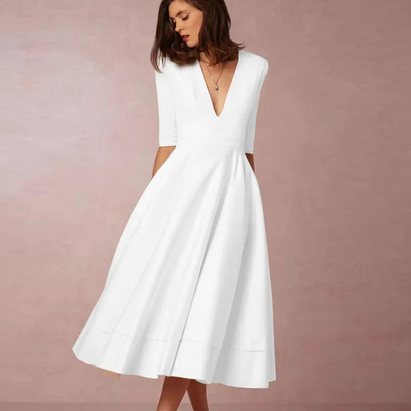 GR | Zeitloses Swingkleid Im Stil Der 60er