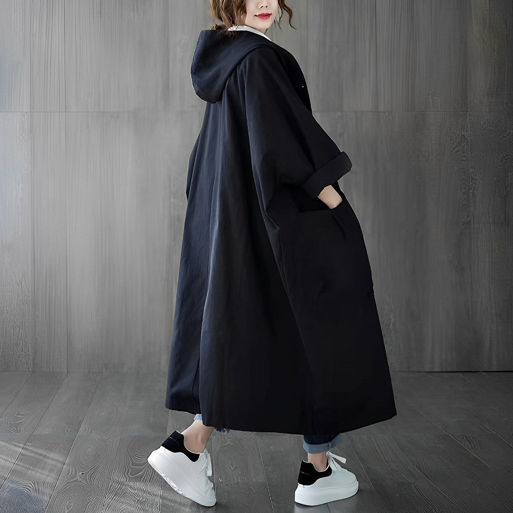 GR | Oversized Windbreaker with Pockets