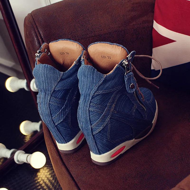 GR | No Hurry Wedge Sneakers