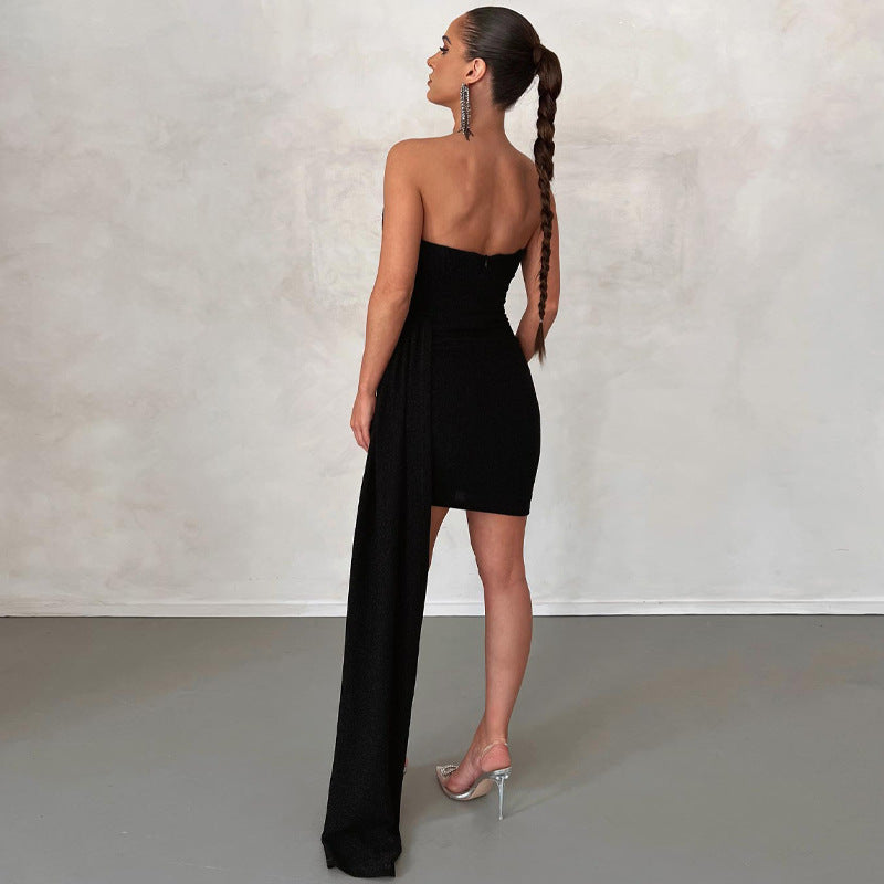 GR | Glitter-free strapless dress