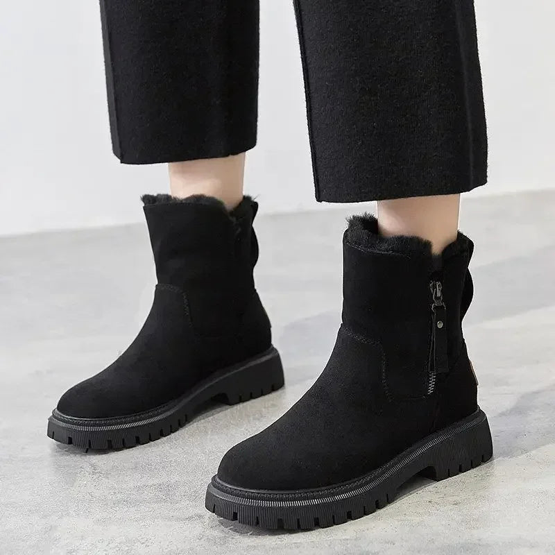 GR | Women's winter boots with fur lining