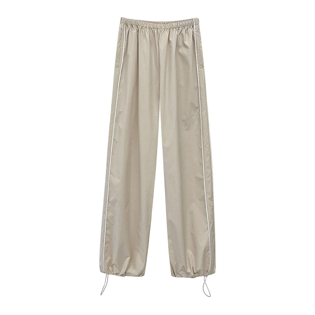 GR Generous Cargo Pants | Women's Drawstring Elastic Low Waist Parachute Pants