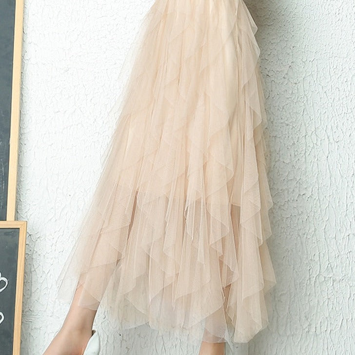 GR High Waist Pleated Skirt