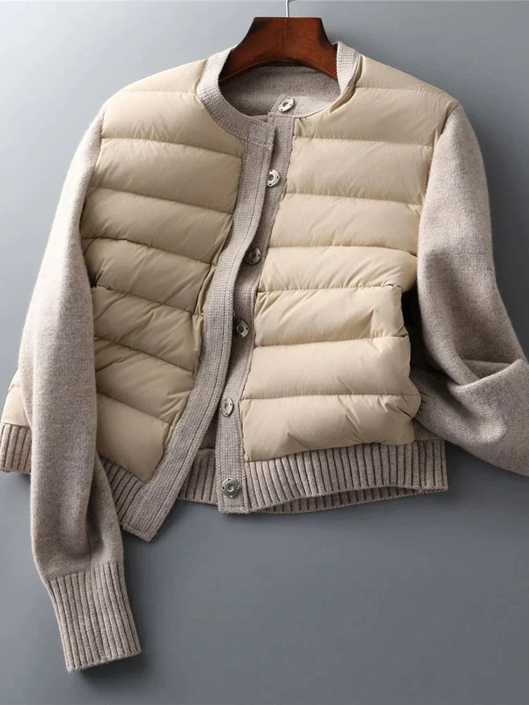GR - Trendy women's puffer jacket