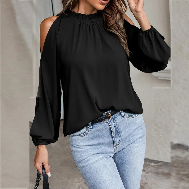 GR - Stylish long-sleeved top