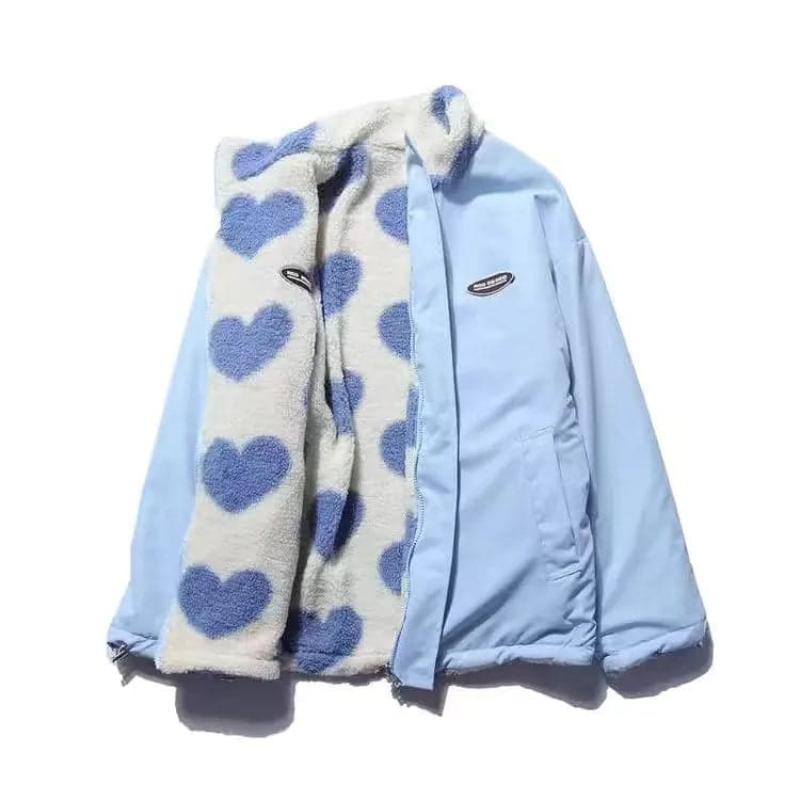 GR | Double-sided heart coat | Unique collection