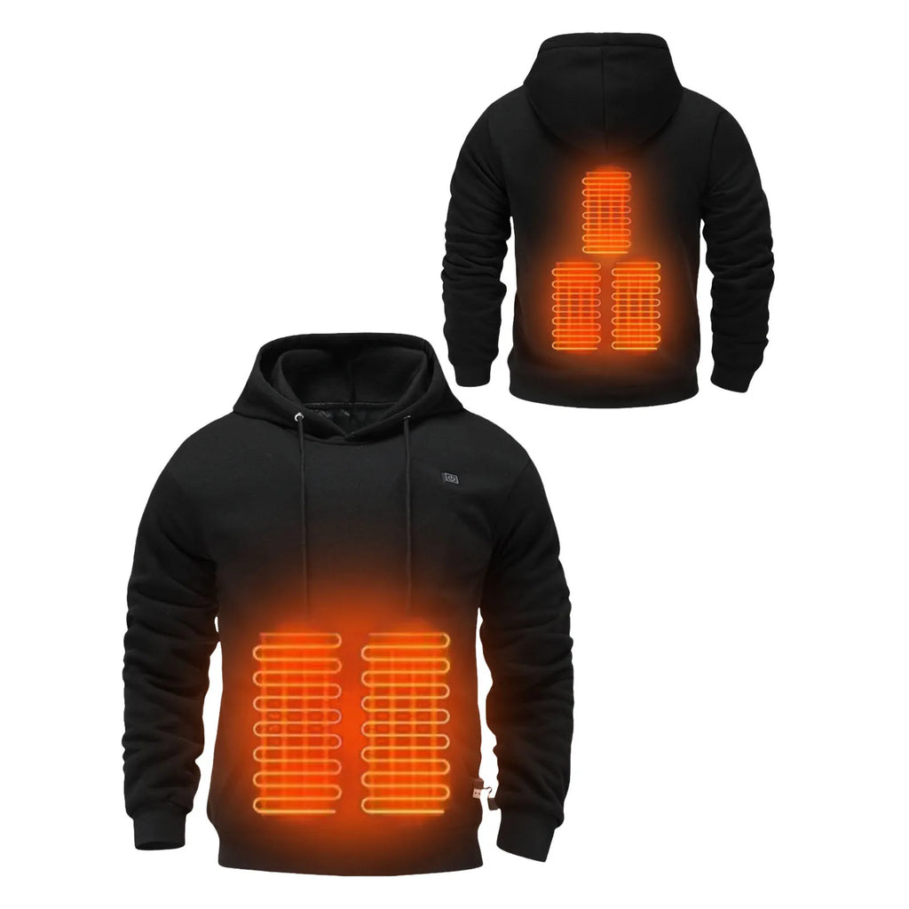 GR - Winter-Hoodie mit USB-Heizung
