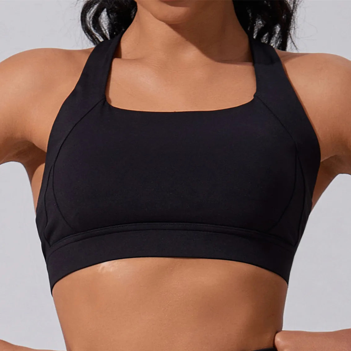 GR | Seamless High-waist Push-up Fitness Bra