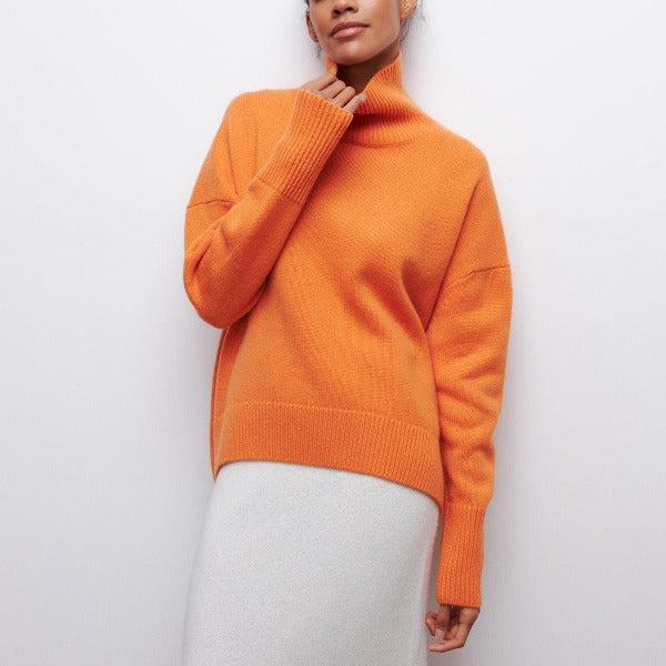 GR - Rollkragenpullover gestrickt