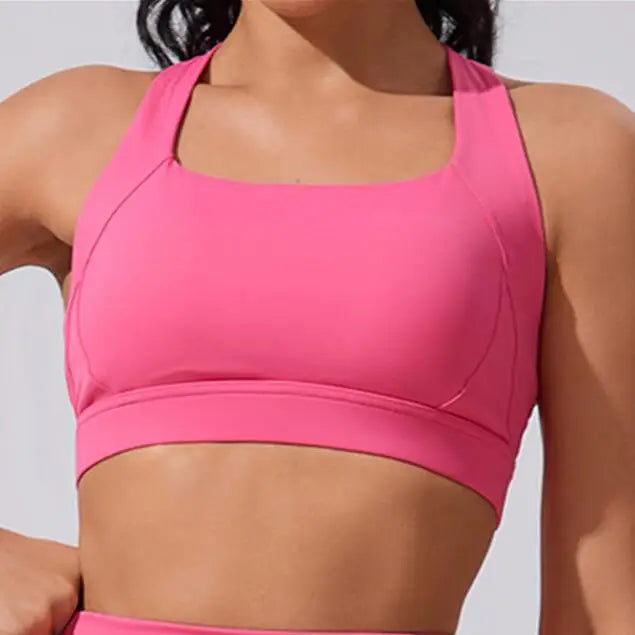GR | Seamless High-waist Push-up Fitness Bra