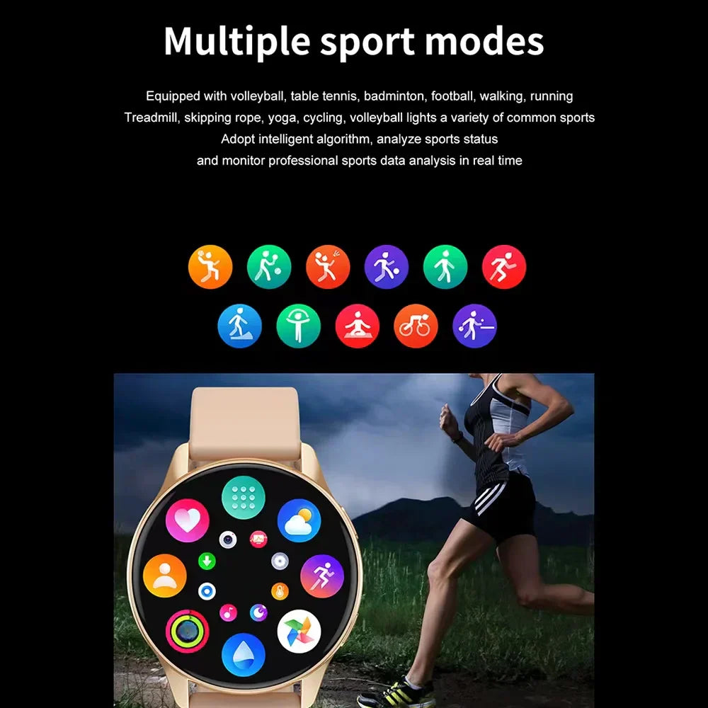 GR  | Active 2 Damen Bluetooth Smartwatch Mit Herzfrequenz Und Blutdruckmonitor