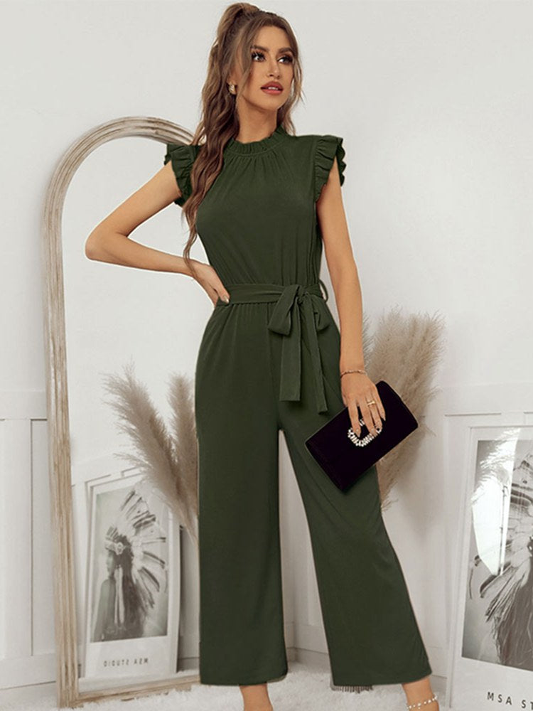 GR | Pink Ruffled Jumpsuit