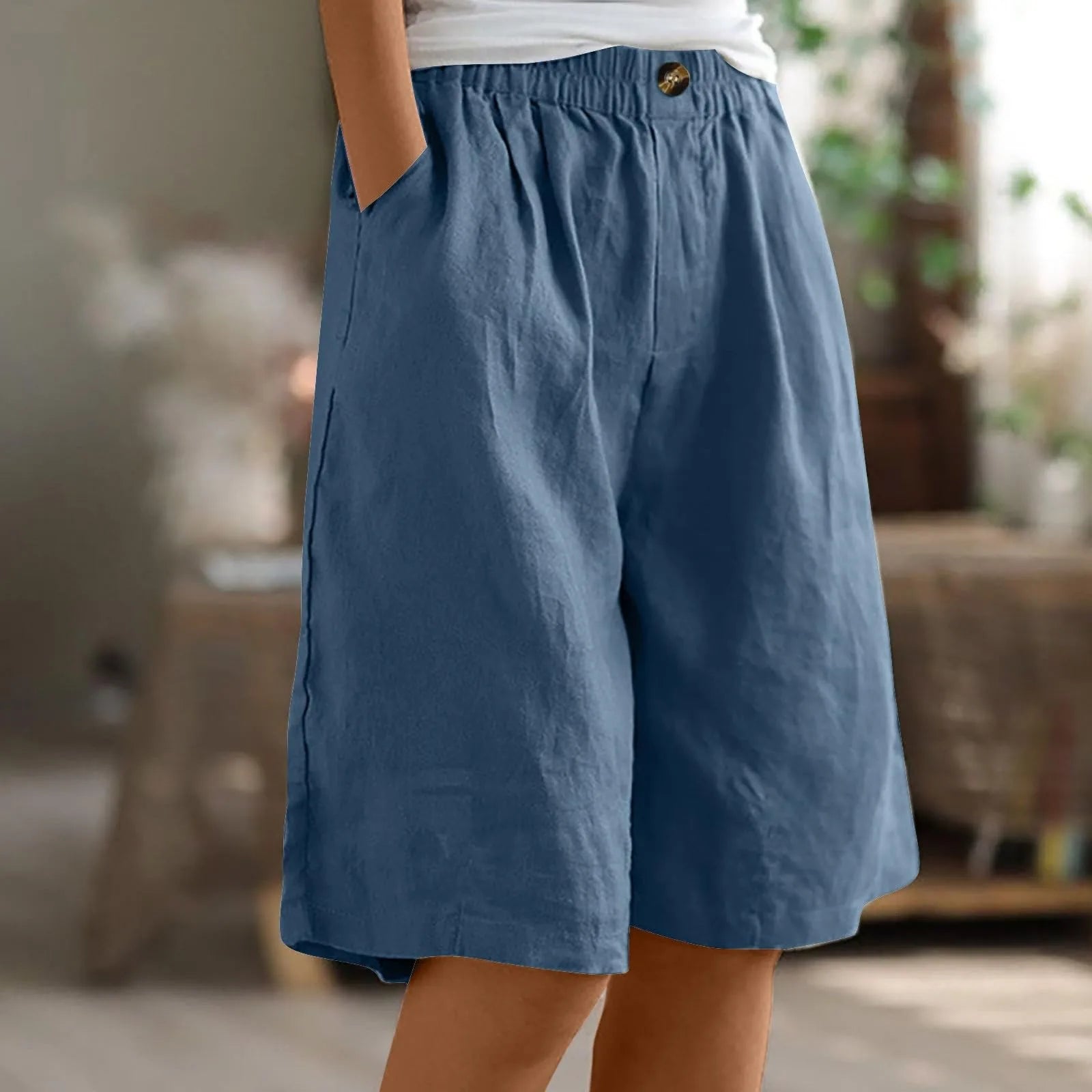 GR | Premium Cotton-Linen Women's Trousers 