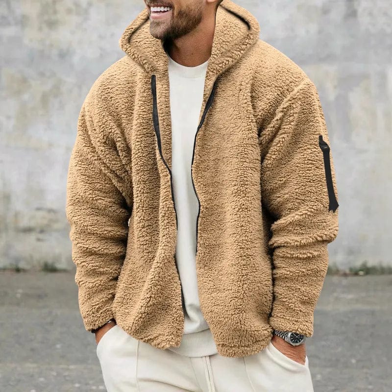 GR | Sherpa vest made of velour 
