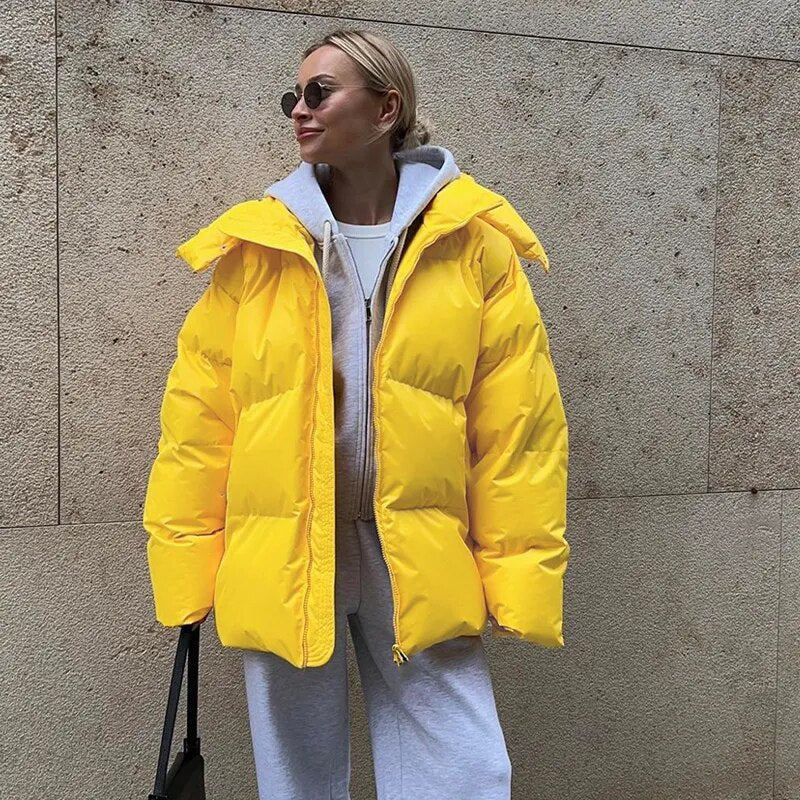 GR - Fashionable Oversized Women's Coat