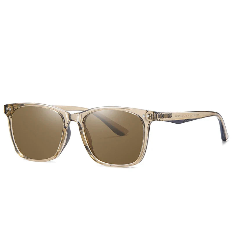 GR | Classic sunglasses with a transparent frame