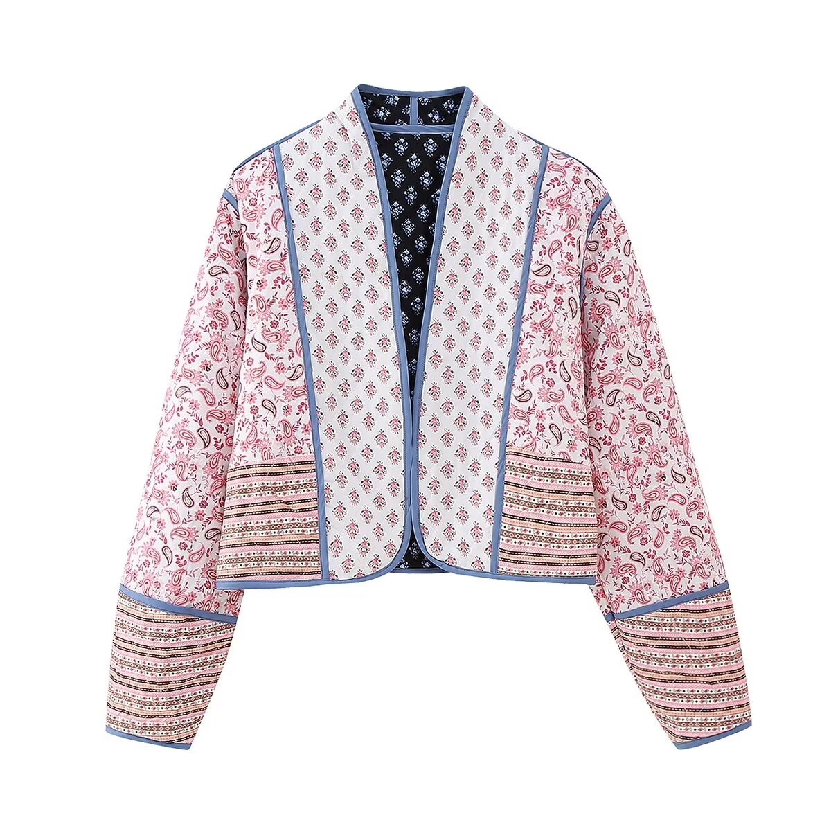 GR | Women's jacket with floral pattern
