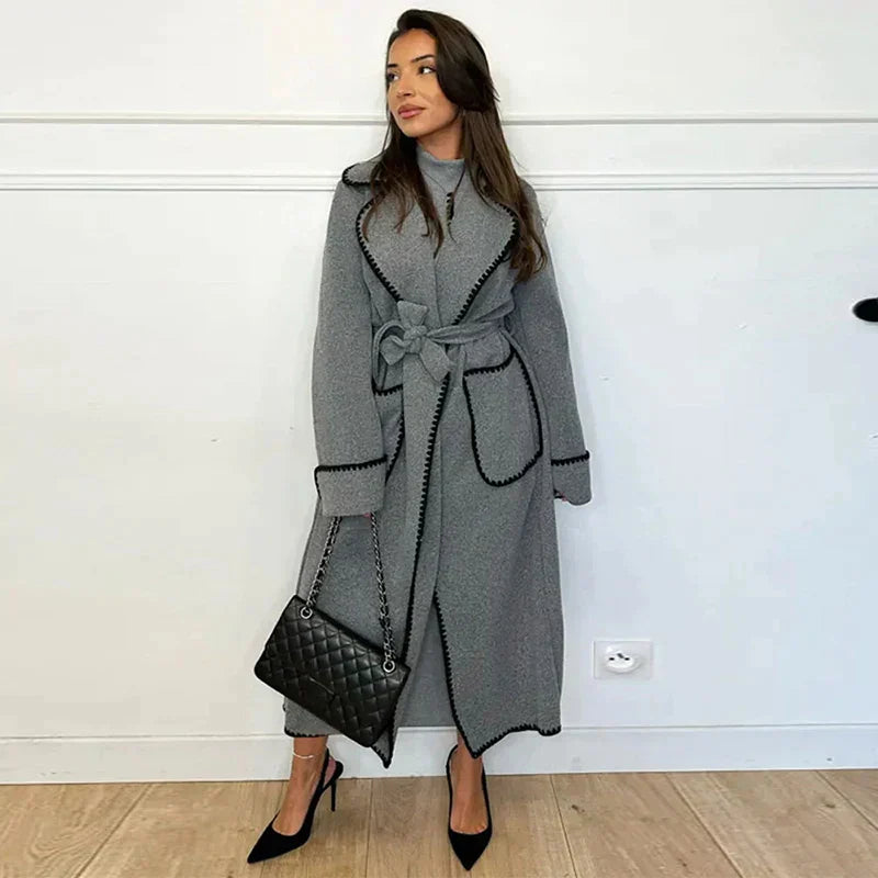 Long wool coat