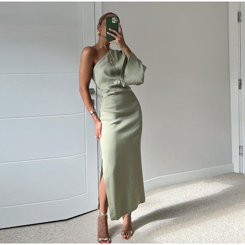 GR Casual Plissee-Sudress