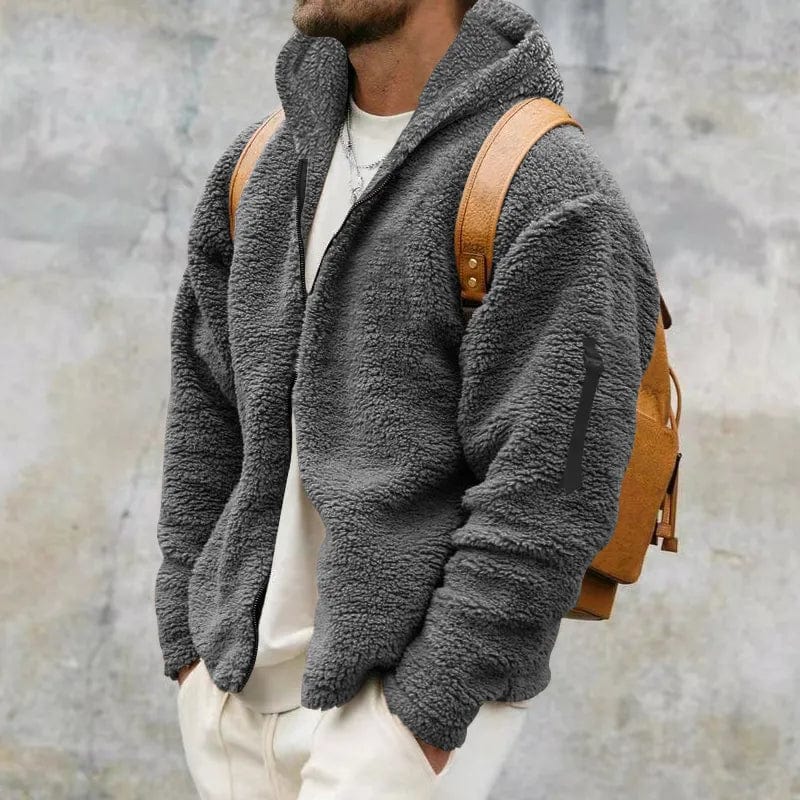 GR | Sherpa vest made of velour 