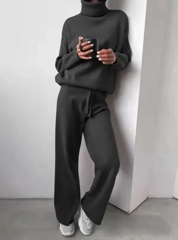 GR - Turtleneck Long Sleeve Knit Set