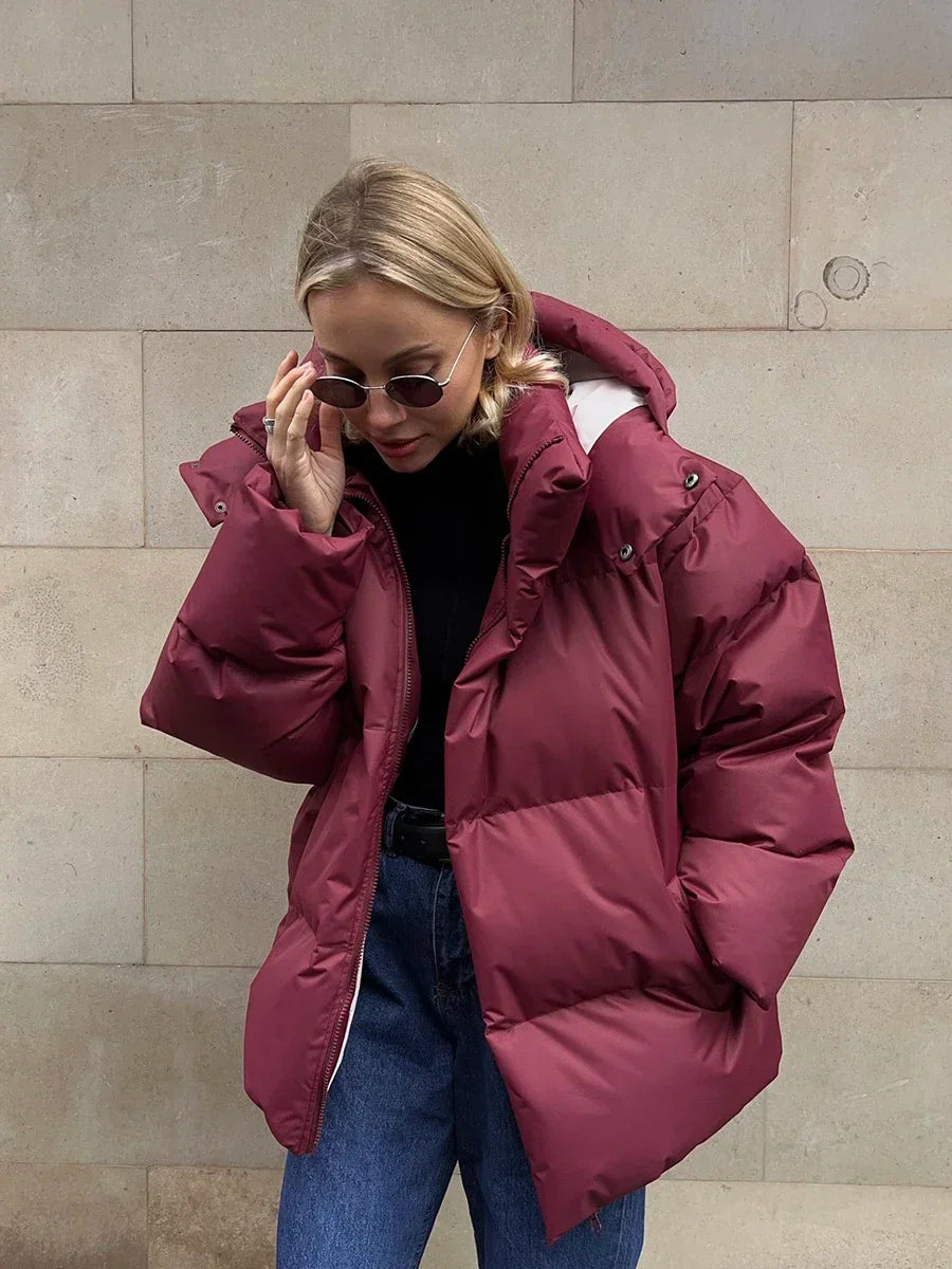 GR | Quilted women's winter jacket