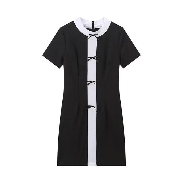 GR - with bow detail - polyester - summer