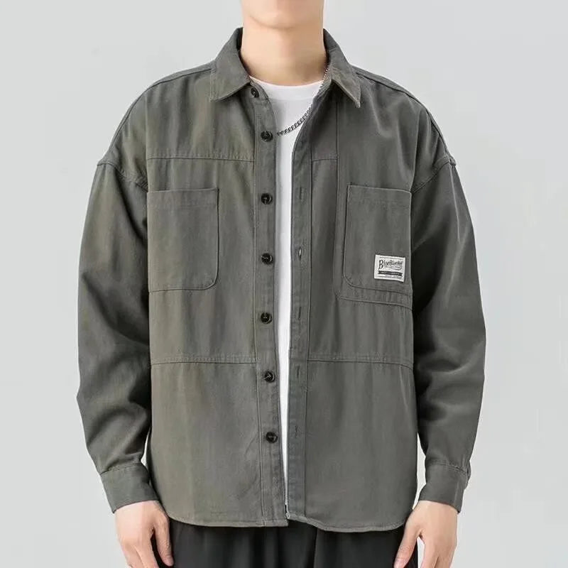 GR | Vintage Long-Sleeved Shirt Jacket