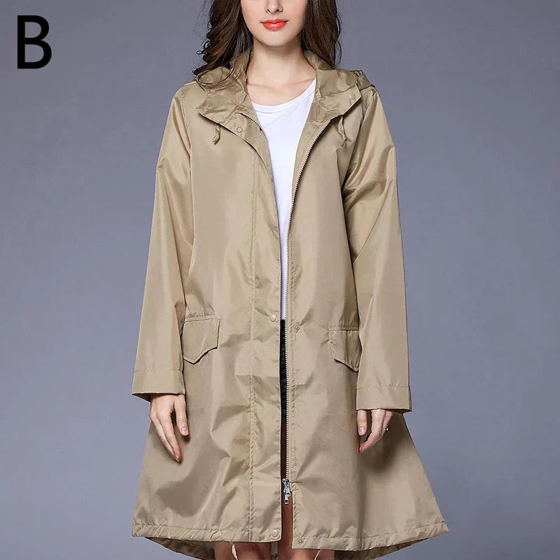 GR | Elegant women's rain jacket