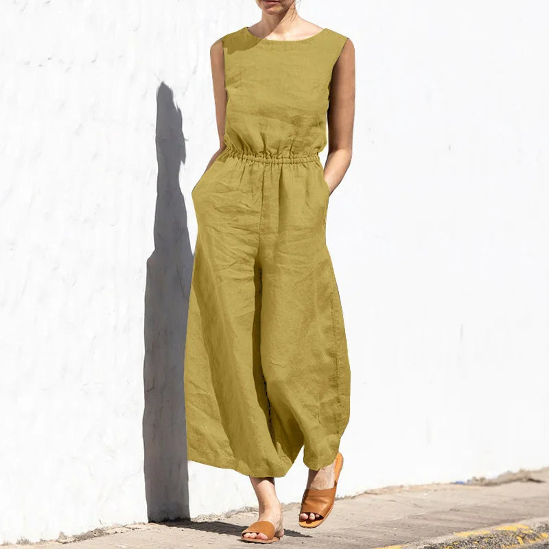 GR | Cotton Linen Overall