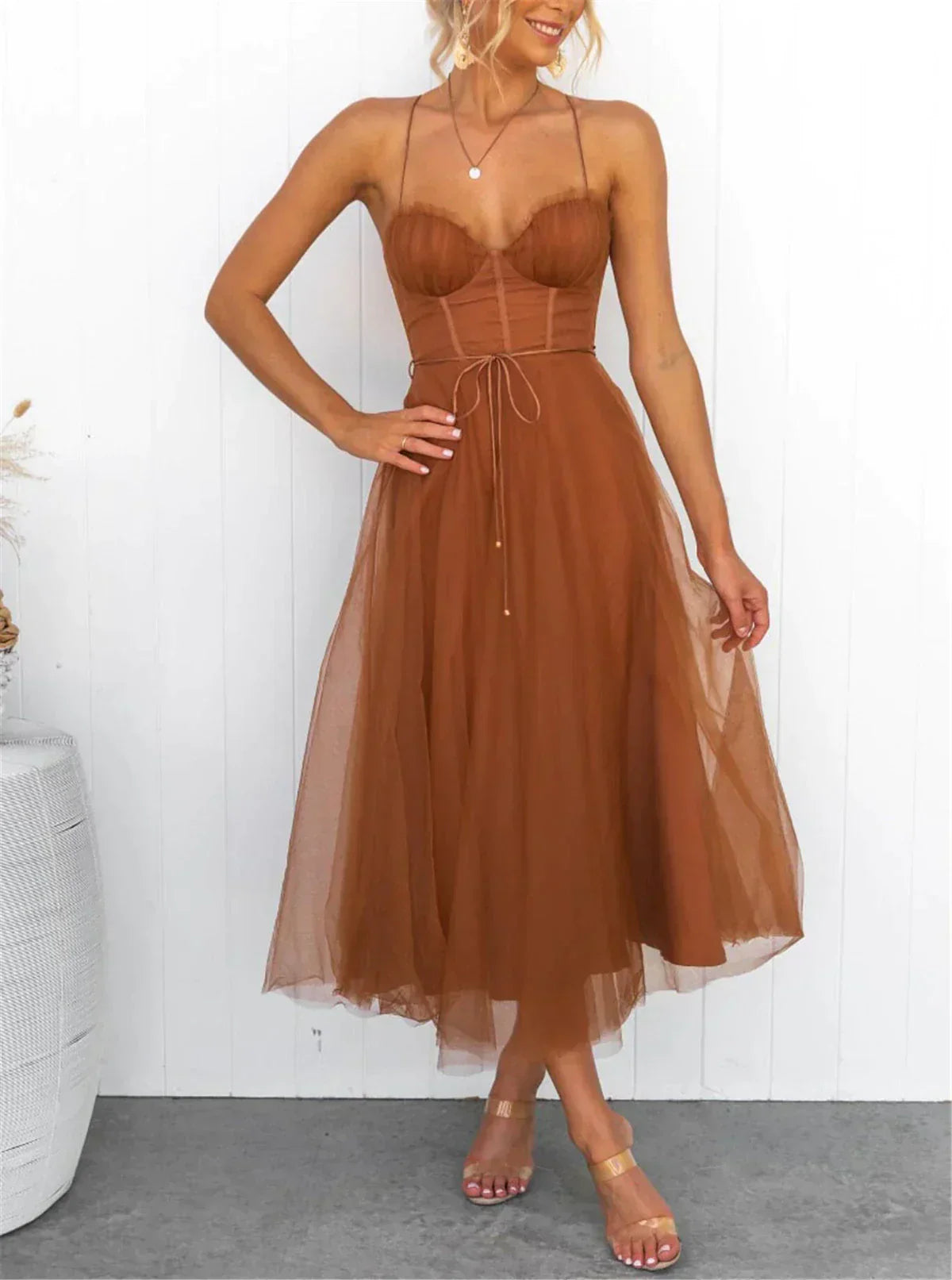 GR | Traumhaftes Kleid Im Korsett-Stil