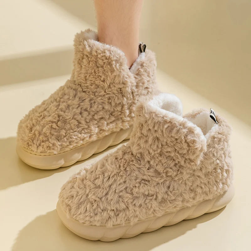 GR - Women's slippers - cotton, warm, for autumn and winter