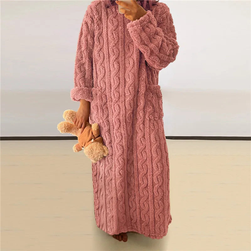 GR | Fleece Teddy Dress