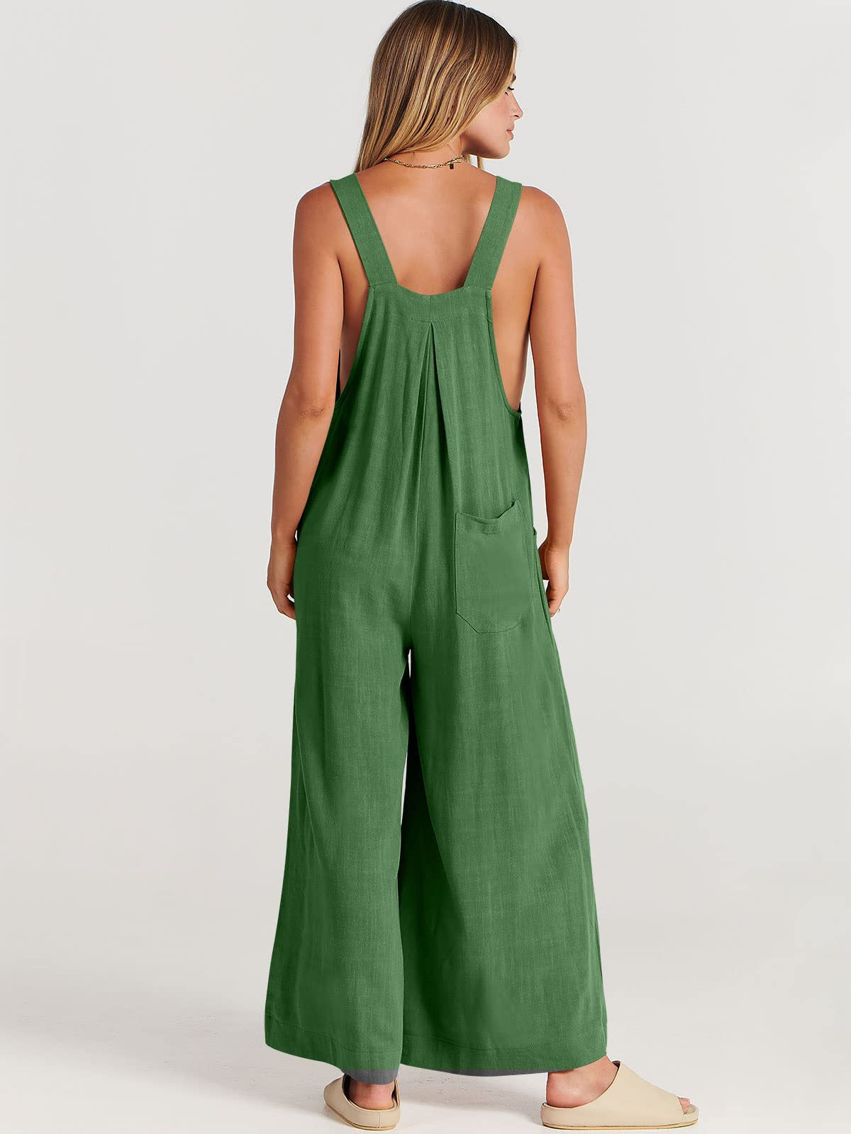 Rosabella™️ - Sleeveless Wide-Leg Jumpsuit