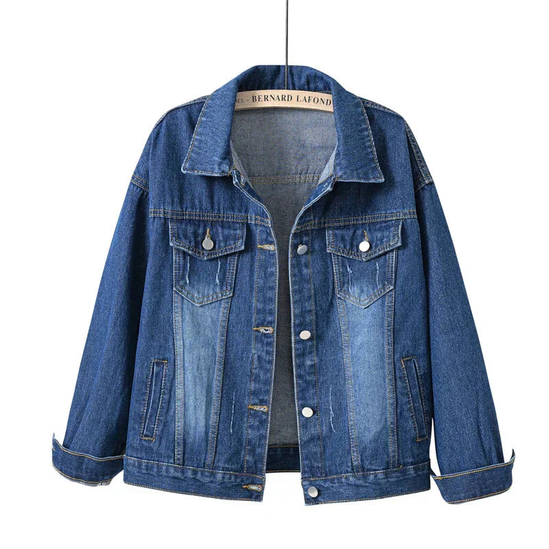 GR | Classic women's denim jacket in many colors