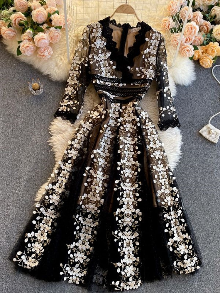 GR | Glaub an alles Midi Kleid