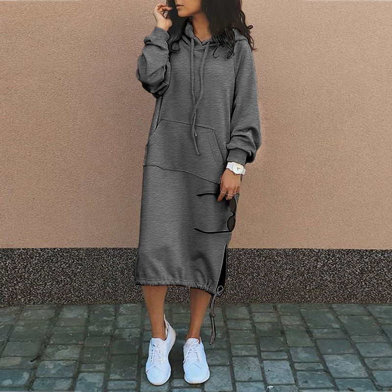 GR | Stylish sweater dress with a comfortable fit