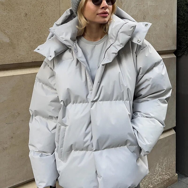 GR | Cropped Trench Coat - Modern Elegance