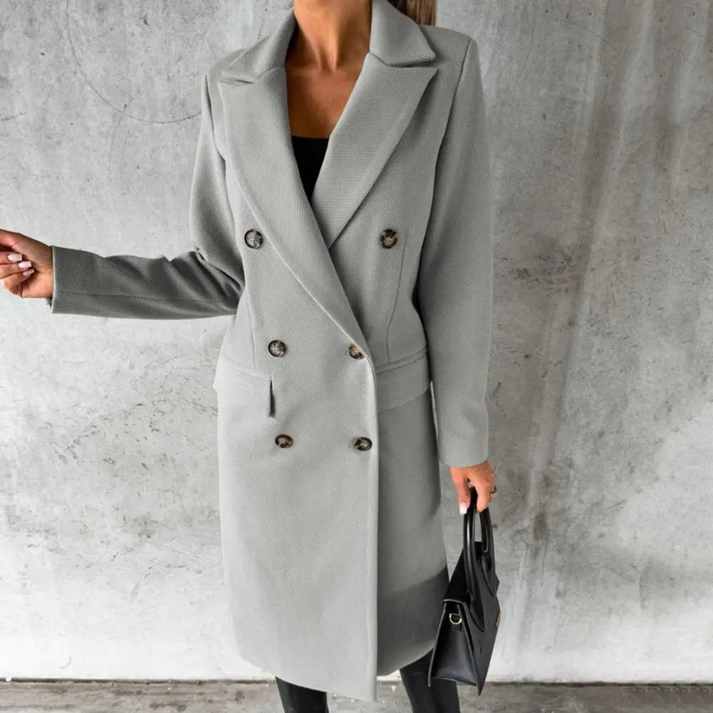 GR | Elegant Long Coat for Women
