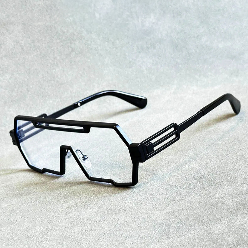 GR | Cyberpunk Shield Sunglasses - Stylish & Futuristic
